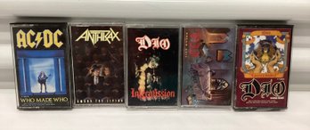 1980s Heavy Metal Cassettes