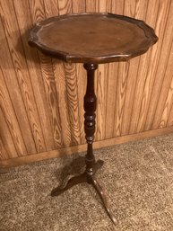 Pie Crust Pedestal Table