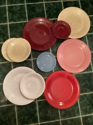 Fiesta Ware Plates