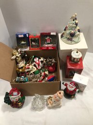 Hallmark & Other Ornaments, Some Boxed