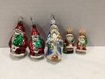 Santa Figural Ornaments