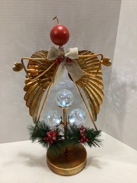 Light Up Metal Angel Decor