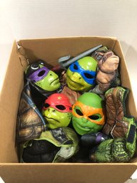 Kids Teenage Mutant Ninja Turtle Costumes And Masks