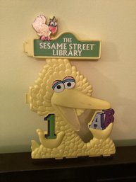 Sesame Street Library Big Bird Sign