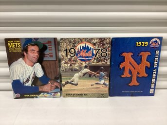 1970s New York Mets Yearbooks