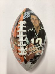 Tom Brady Hersheys Advertising Small Football