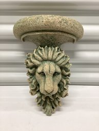 Lion Head Wall Shelf