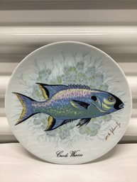 Signed Limited Edition Kaiser The Fish Of Florida & The Bahamas Plate