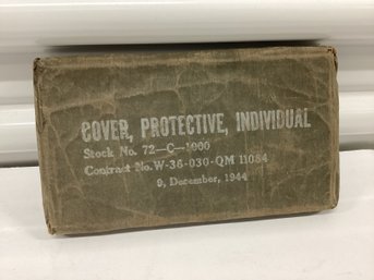 WWII Protective Blister Gas Cover No 72 C 1000