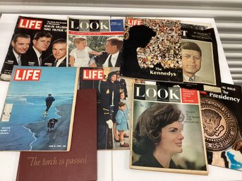 1960s Life & Other Magazines On The Kennedys