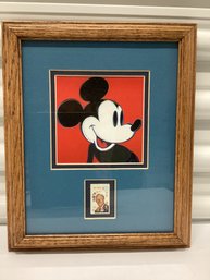 Walt Disney Framed 6 Cent Stamp