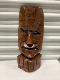 Hand Carved Tiki Mask