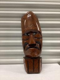 Hand Carved Tiki Mask