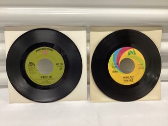 Elton John Rocket Man & Alice Cooper Schools Out 45s