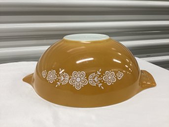 Pyrex 444 4 Qt Butterfly Gold Bowl