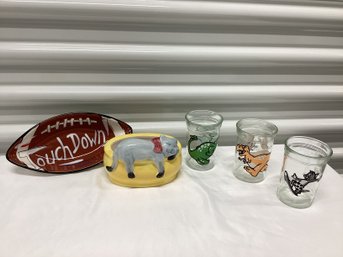 Vintage Jelly Jars & Small Dishes