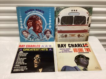 Barry White, Albert King & Ray Charles Records