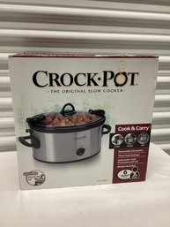 New In Box 6 Qt Crock Pot Cook & Carry