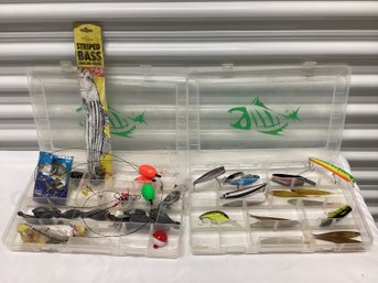 Two Boxes Of Fishing Tackle