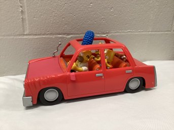 2001 Playmates Toys The Simpsons Car