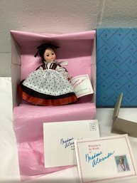 Vintage Madam Alexander Miniature Showcase Sardinia Doll