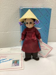 Vintage Madame Alexander Miniature Showcase Vietnam Doll