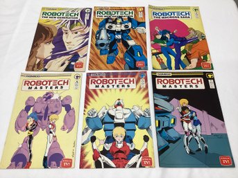 1980s Robotech Comics