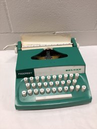 Fedcrest Typewriter Marked Japan