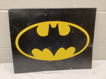 Batman Metal Sign