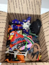 Box Of Toy Parts & Pieces