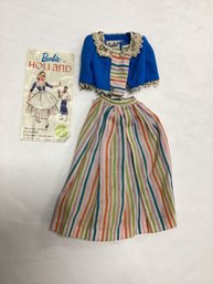 1963 Barbie Holland Costume