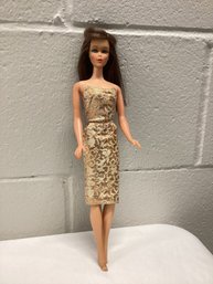 1966 Mattel Made In Japan Barbie With Eyelashes