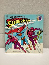 1982 The Adventures Of Superman Golden Book