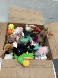 Box Of Beanie Babies