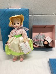 Vintage Madame Alexander Mary Mary & Miniature Showcase Lucy Locket Dolls