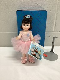 Vintage Madame Alexander Ballerina Doll With Rhinestone Detail