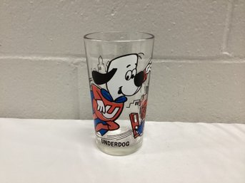 Vintage Pepsi Underdog Glass