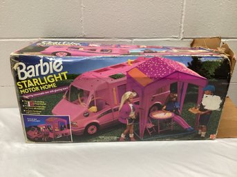 1993 Mattel Barbie Starlight Motor Home With Box