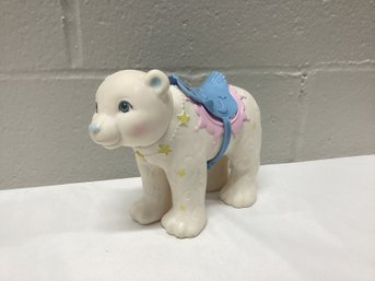 1986 Hasbro Moon Dreamers Ursa Major Polar Bear With Saddle