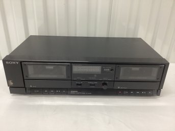 Sony Stereo Cassette Deck