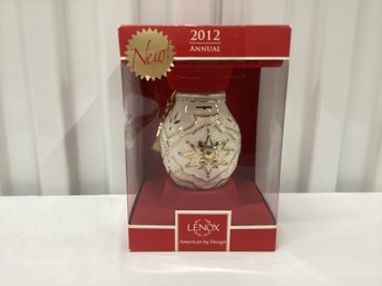 Lenox 2012 Annual Ornament In The Box