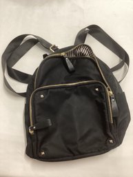 MMS Backpack Purse W Pinstripe Lining