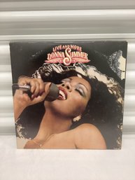 1978 Donna Summer Live And More Double Vinyl