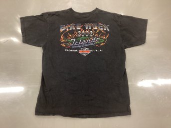 2002 Bike Week Orlando Harley Davidson T-shirt