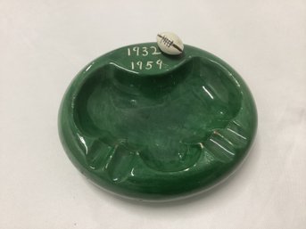 Vintage Football Ashtray