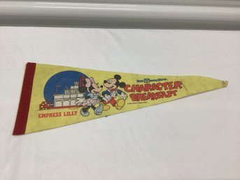 Walt Disney World Character Breakfast Pennant