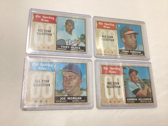 1968 Allstar Selection The Sporting News TCG Baseball Cards