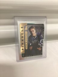 Signed Teemu Selanne Hockey Card