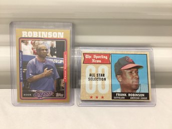 Frank Robinson Cards Incl. 1968 All Star Selection