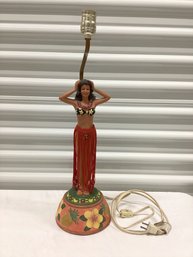 Hula Girl Lamp